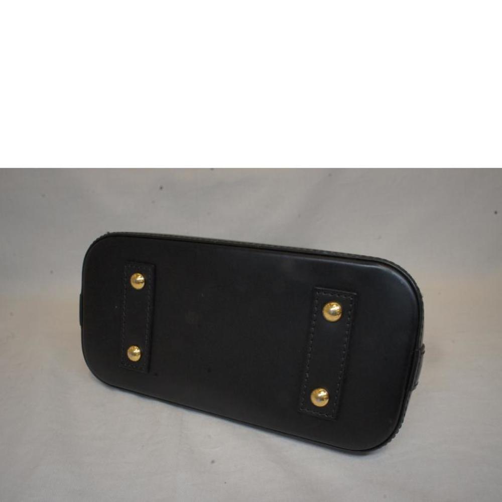 Louis Vuitton Alma Bb Flower Motif Bag Epi Noir - Picture 3 of 6